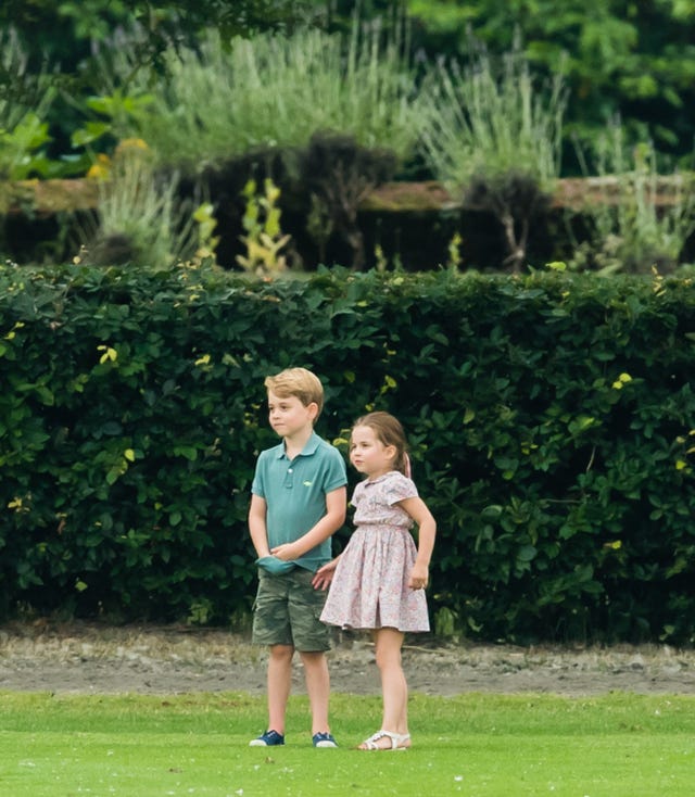 Prince William Referees Princess Charlotte & Prince George's Competitions