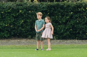 the duke of cambridge and the duke of sussex take part in the king power royal charity polo day