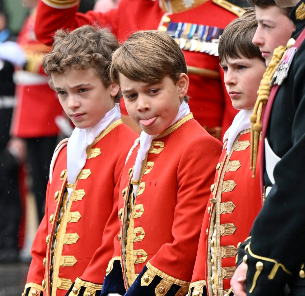 their majesties king charles iii and queen camilla coronation day