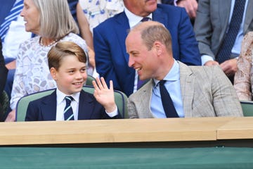 principe george con papà william