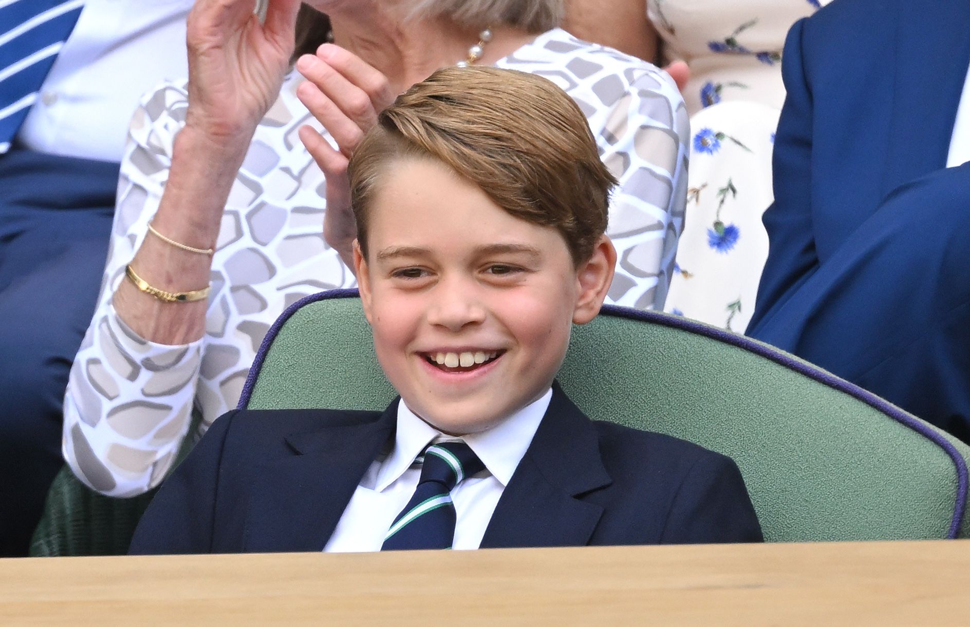 Watch Adorable Video of Prince George as He Holds Wimbledon Trophy