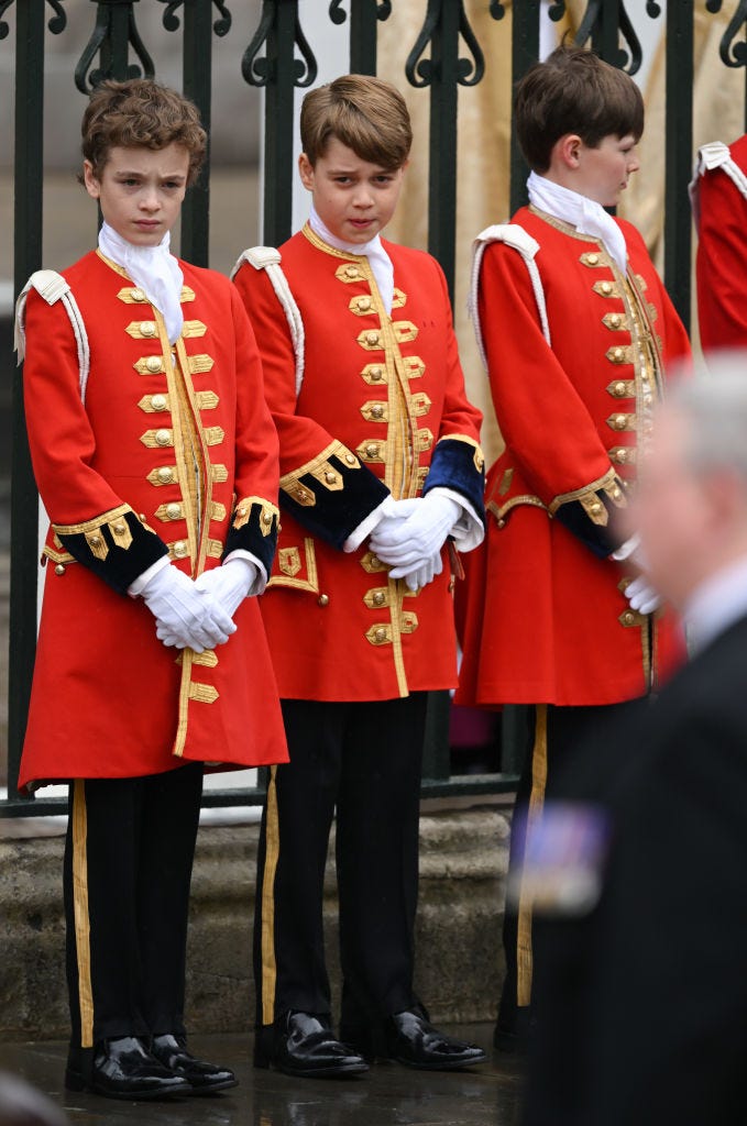 their majesties king charles iii and queen camilla coronation day