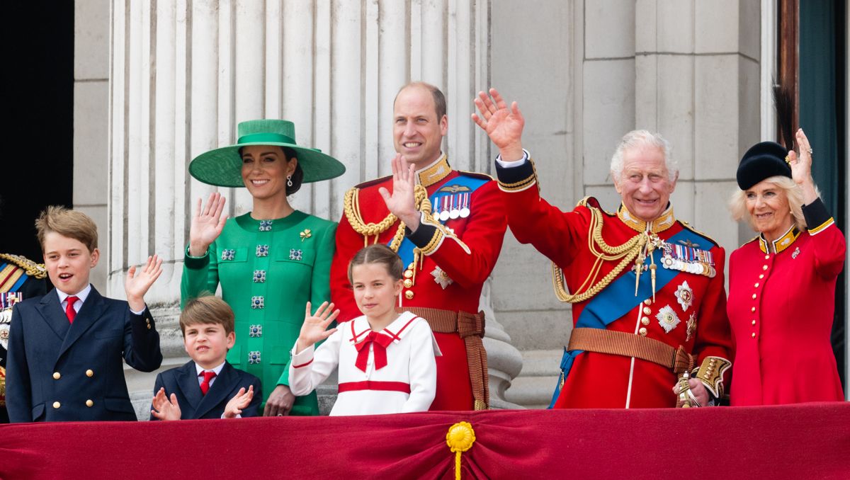 preview for Royal family balcony appearance at Trooping the Colour 2023