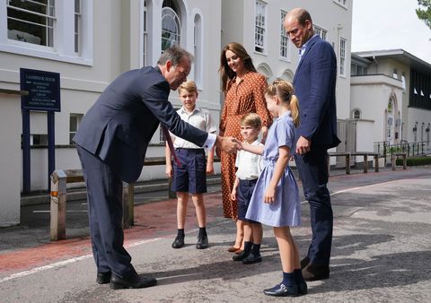 prince george, princess charlotte and prince louis start at lambrook school
