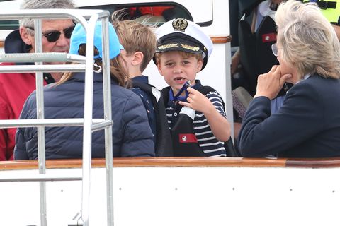 The Duke And Duchess Of Cambridge Take Part In The King's Cup Regatta