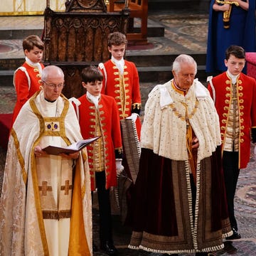 their majesties king charles iii and queen camilla coronation day