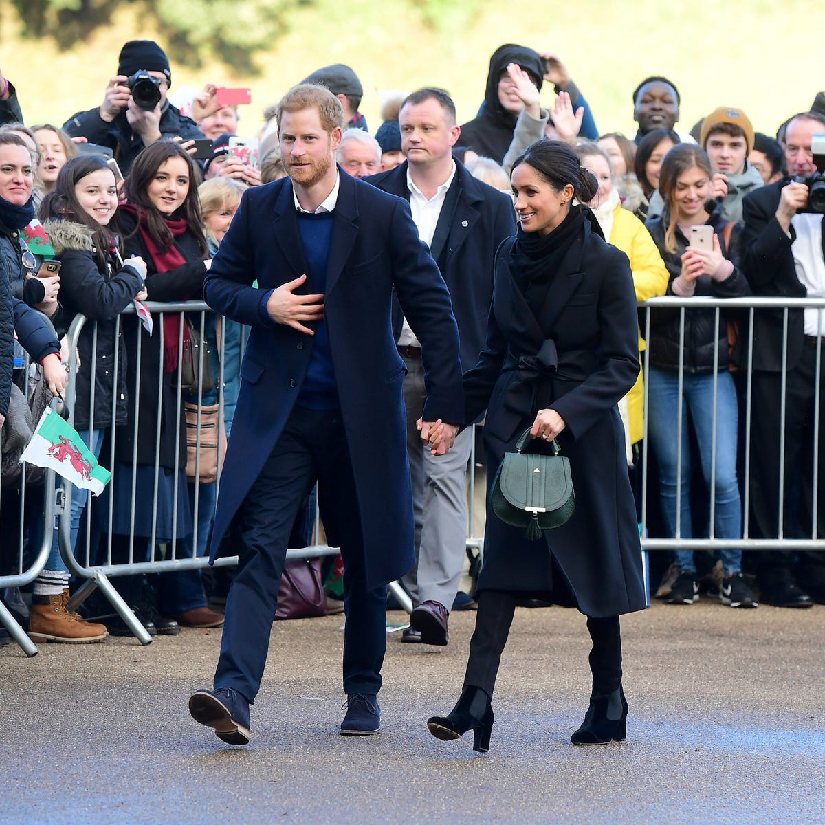 Kate Middleton's DeMellier Nano Montreal Bag in Navy Blue