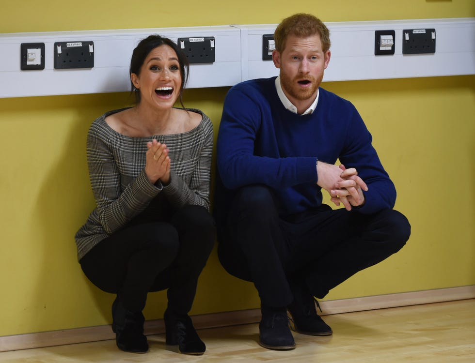 Prince Harry And Meghan Markle Visit Star Hub