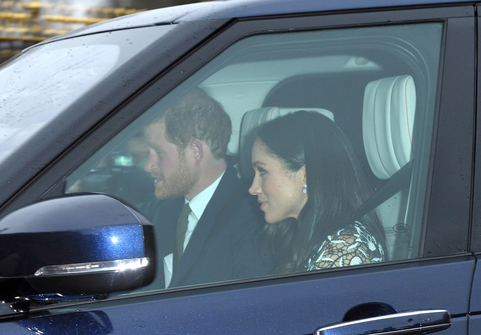 Royal Family Attend Christmas Lunch At Buckingham Palace