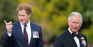 prince harry and king charles at gurkha 200 pageant