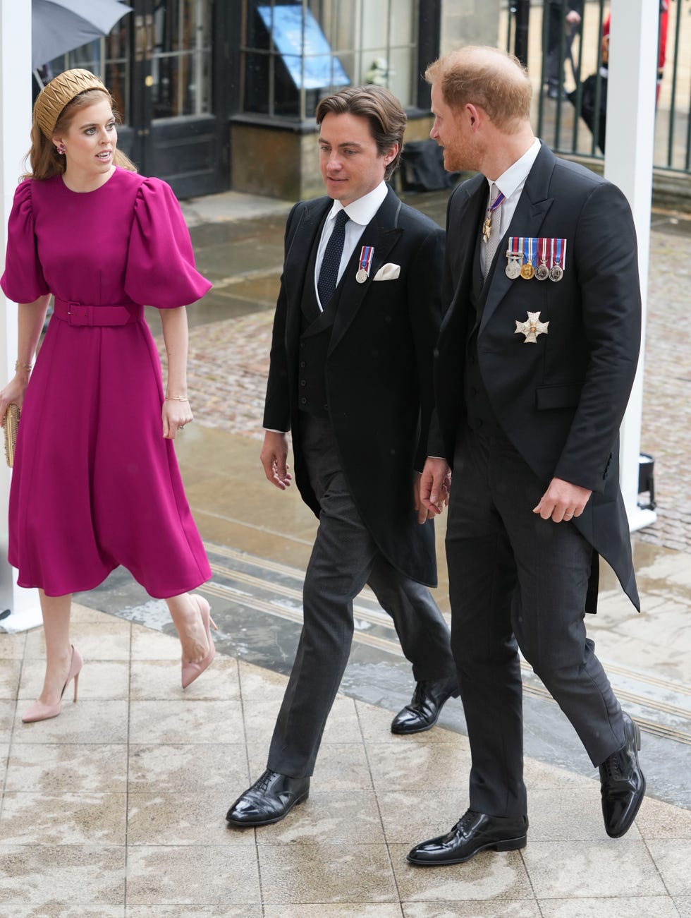 their majesties king charles iii and queen camilla coronation day