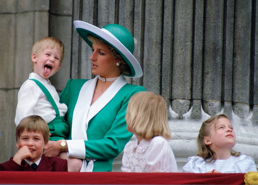Prince Harry, trooping the colour