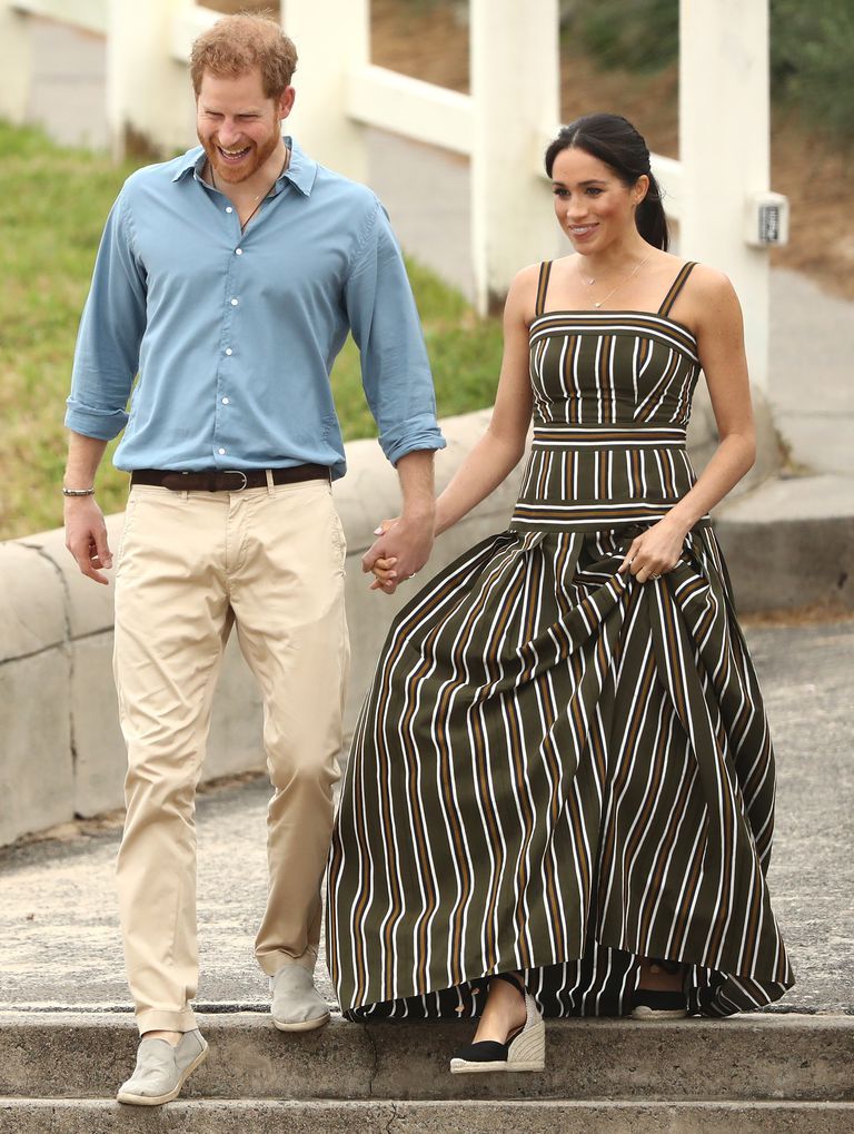 Espadrille wedges by Castaner worn by Meghan Markle