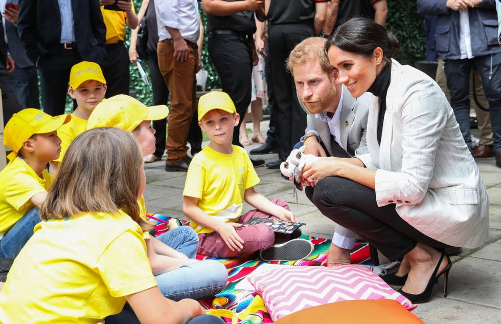 Prince Harry and Meghan Markle at the 2018 Invictus Games in Sydney ...