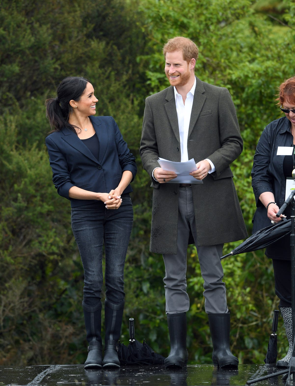 Meghan Markle Wears Stylish Muck Boots Rain Boots in New Zealand