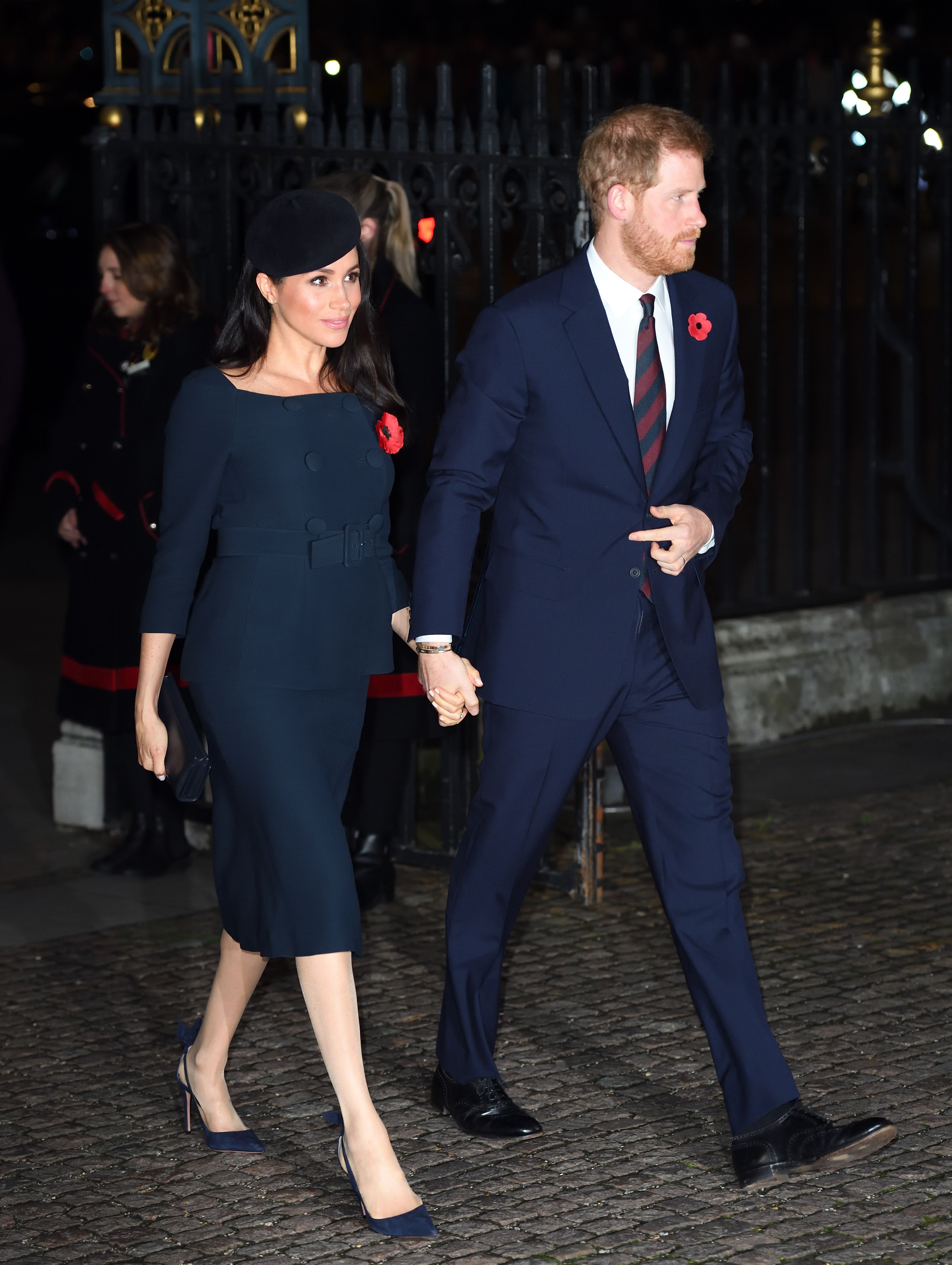 Meghan blue viene cape dress