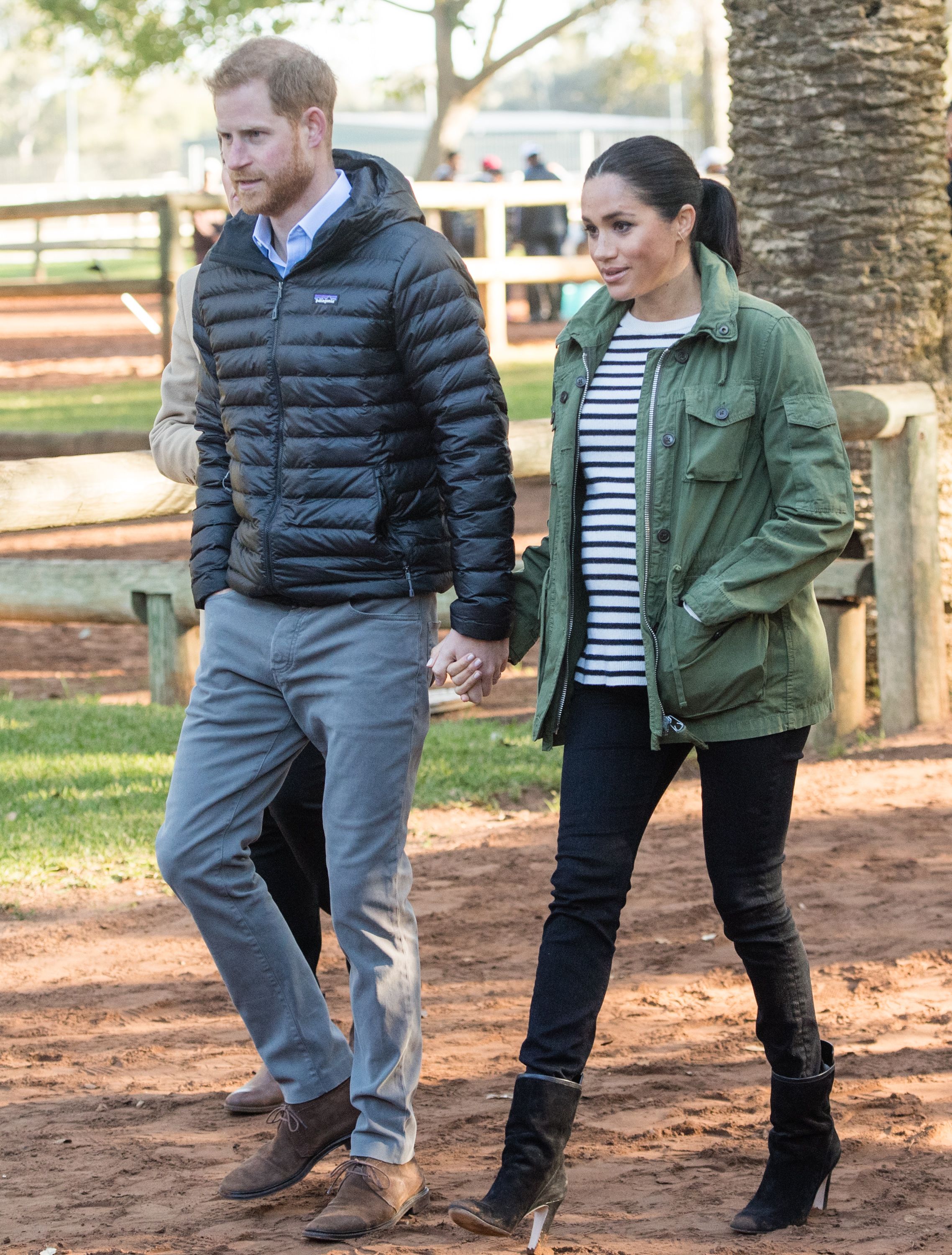 meghan markle khaki jacket