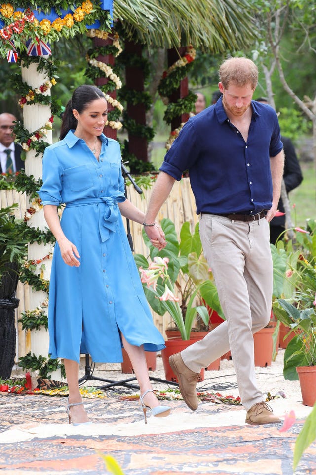 The Duke And Duchess Of Sussex Visit Tonga - Day 2