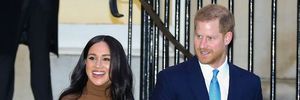 Duke of Sussex and Duchess of Sussex visit Canada House in London