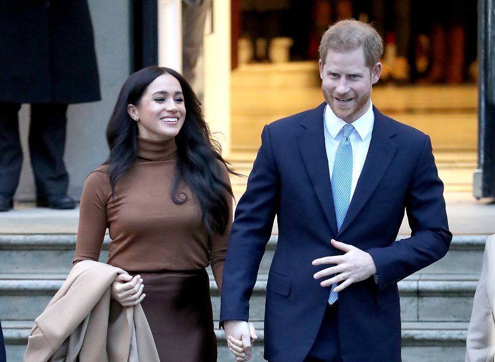 The Duke And Duchess Of Sussex Visit Canada House