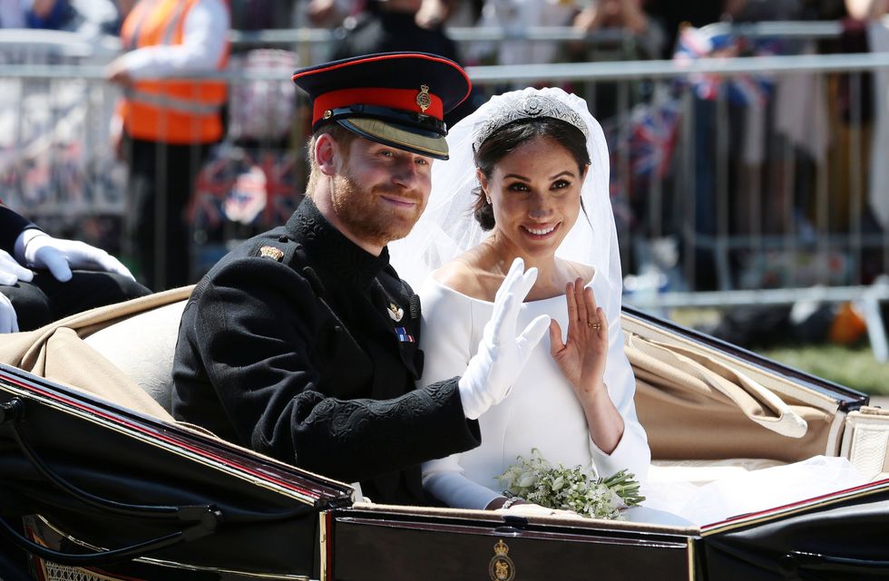 prince harry marries ms meghan markle   procession