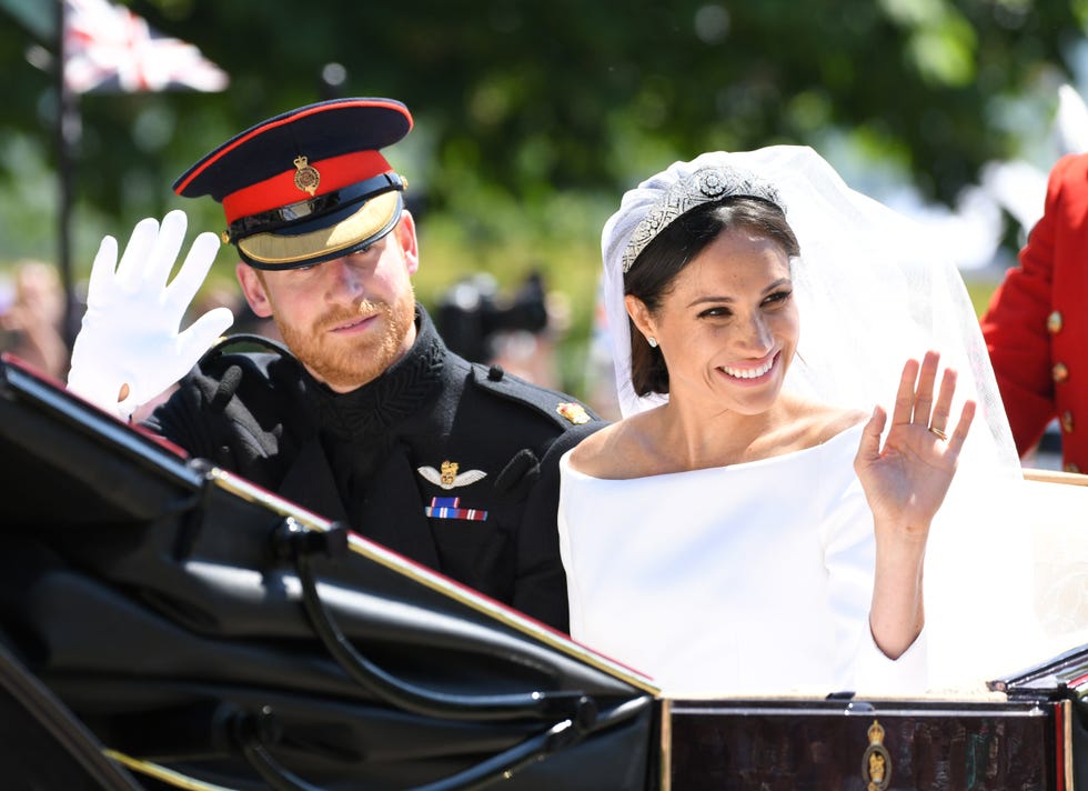 prince harry marries ms meghan markle procession