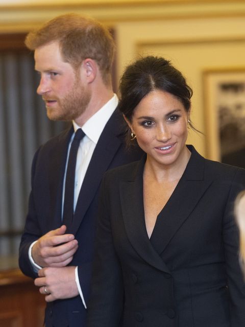 the duke duchess of sussex attend a gala performance of hamilton in support of sentebale