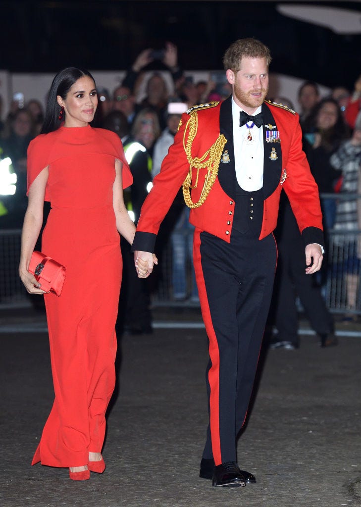 the duke and duchess of sussex attend mountbatten music festival