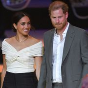 meghan markle and prince harry at invictus games 2020 opening ceremony