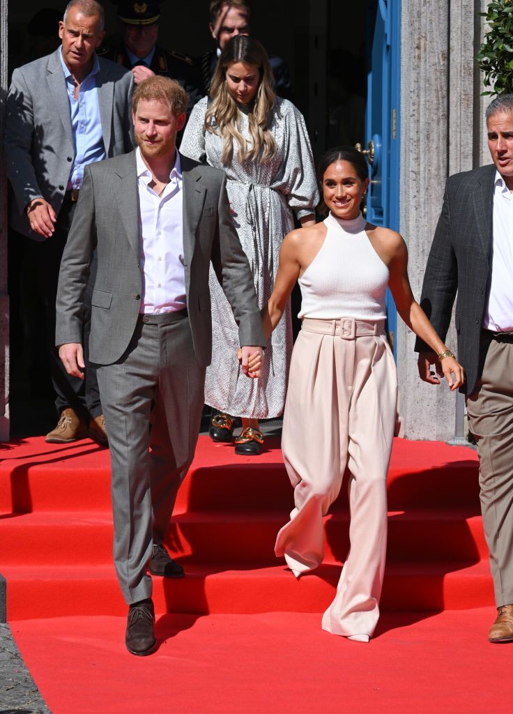 the duke and duchess of sussex attend the invictus games dusseldorf 2023
