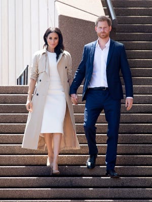 the duke and duchess of sussex visit australia day 1