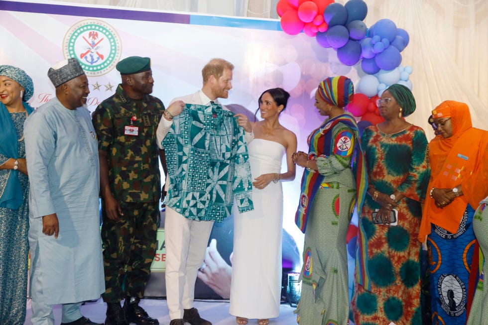 the duke and duchess of sussex visit nigeria day 2