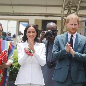 the duke and duchess of sussex visit nigeria day 1
