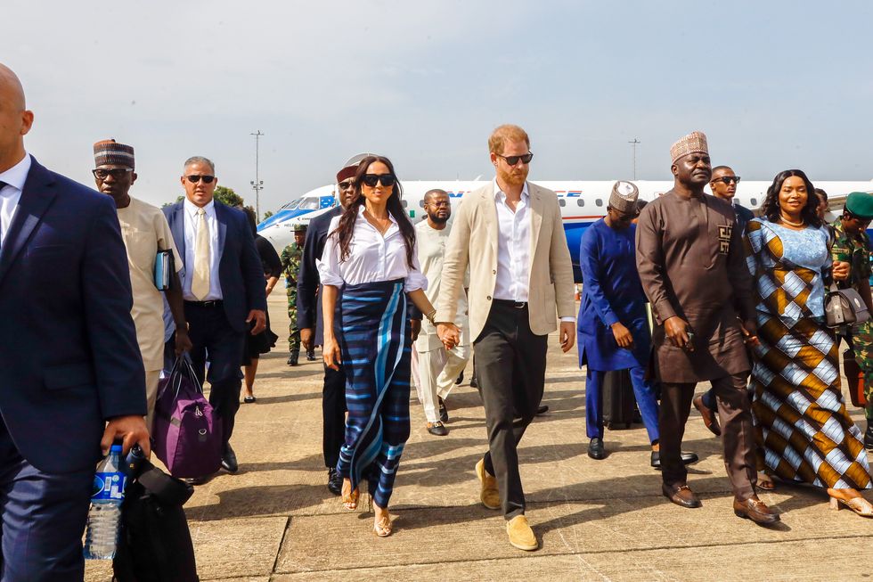 Der Herzog und die Herzogin von Sussex besuchen Nigeria