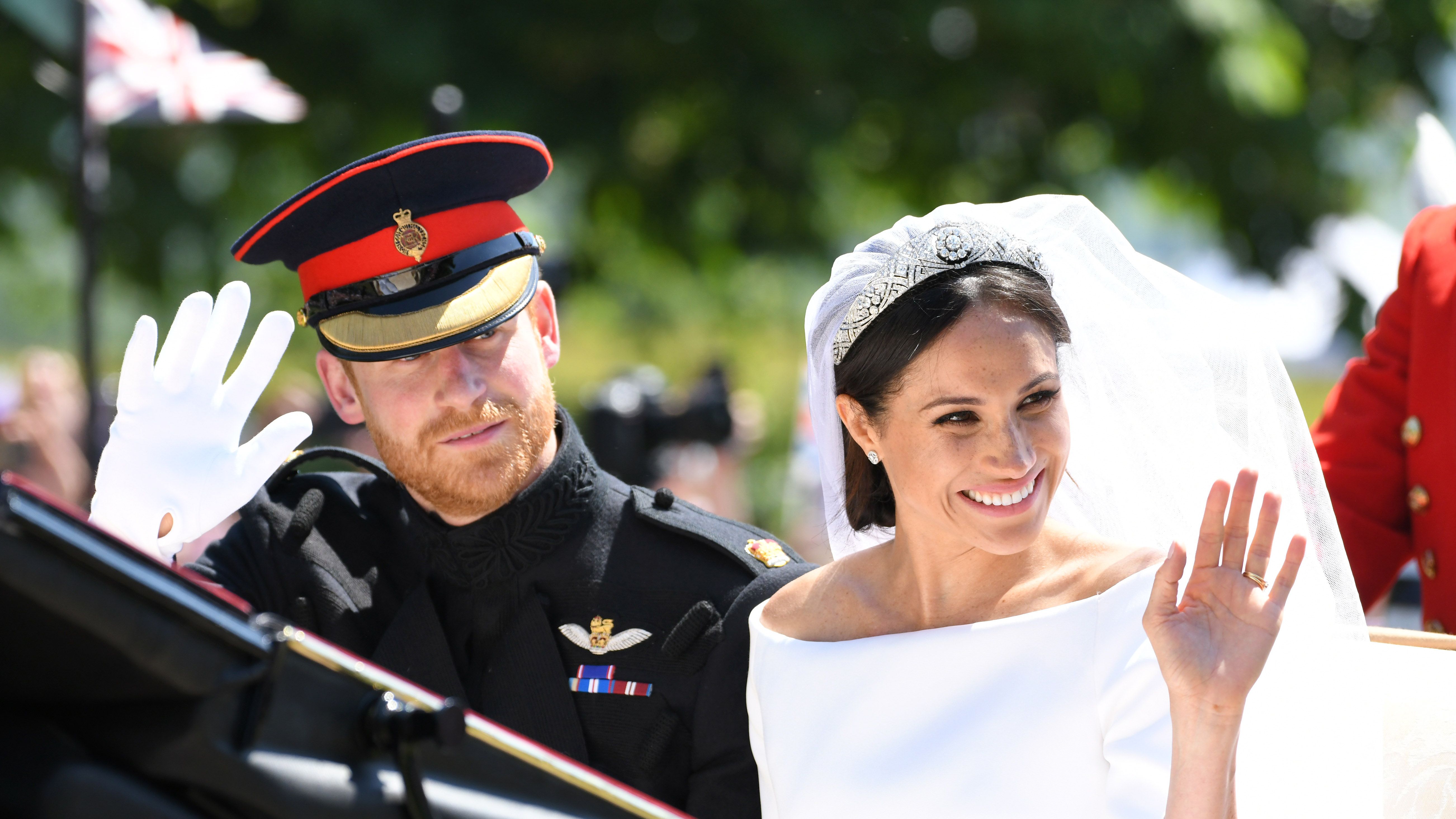 Look at Meghan Markle's Something Blue at Her Wedding