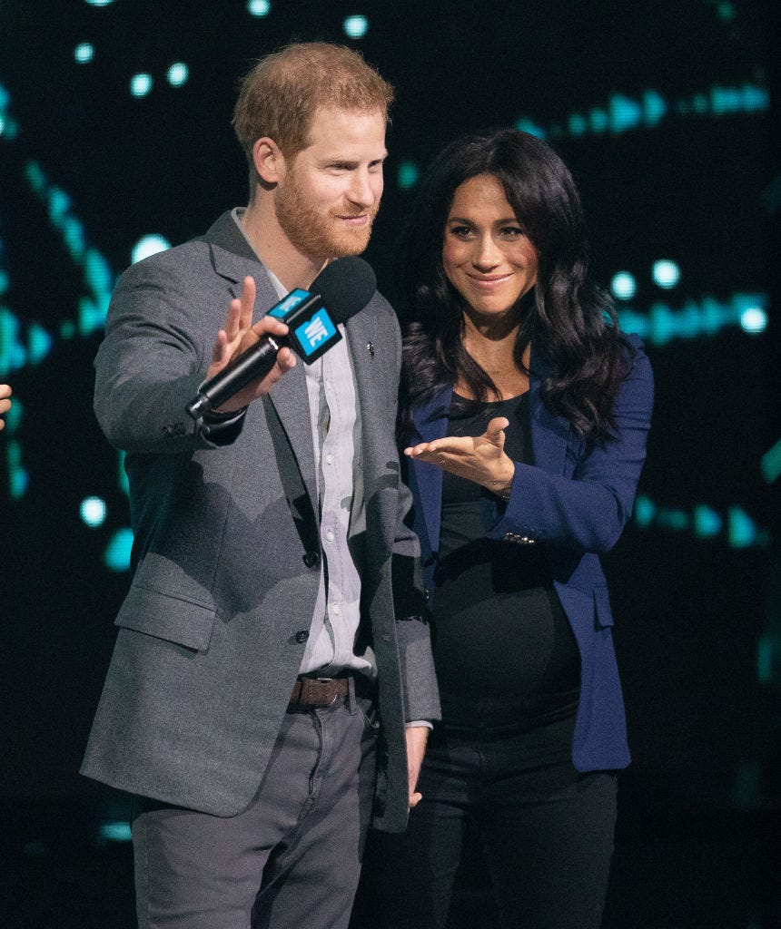 Photos of Meghan Markle's Surprise Appearance During Prince Harry's ...