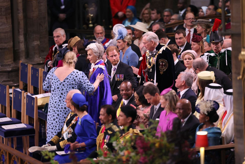 their majesties king charles iii and queen camilla coronation day