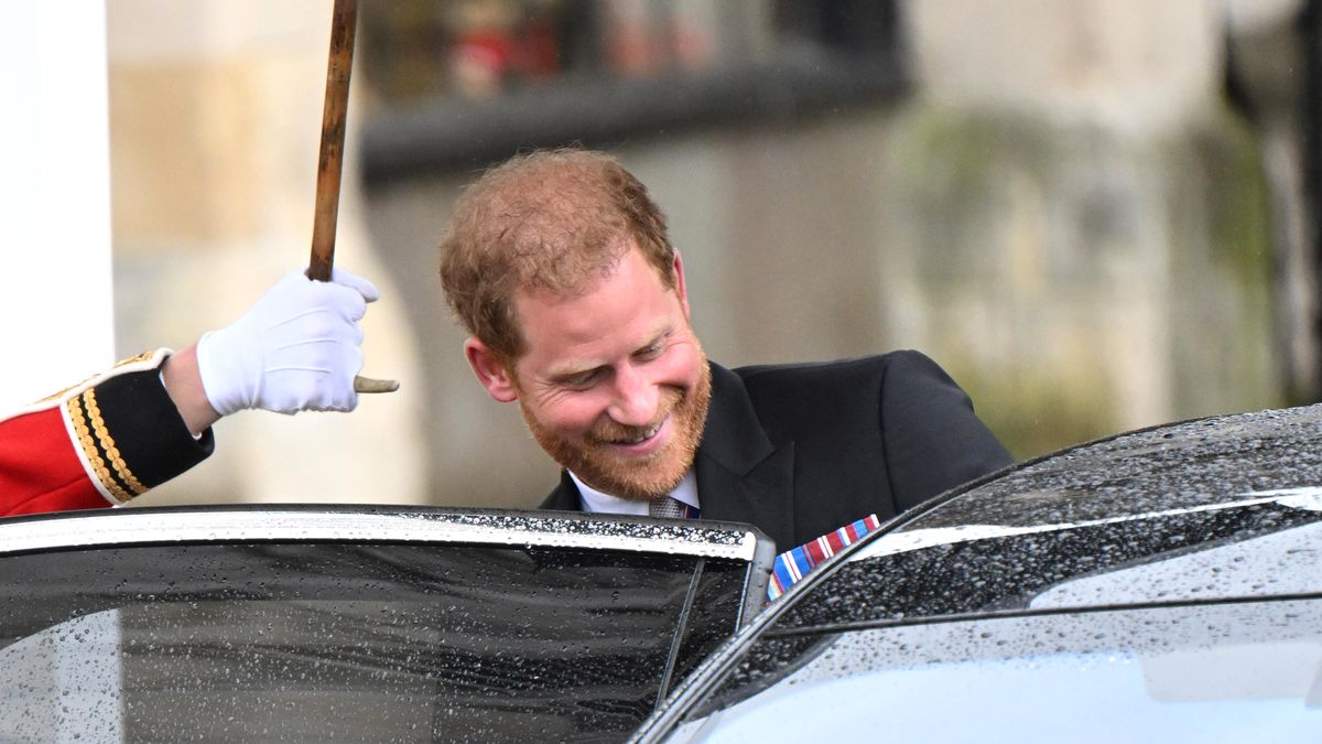 preview for Prince Harry arrives at King Charles III's Coronation