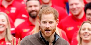 the duke of sussex attends the launch of team uk for the invictus games the hague 2020