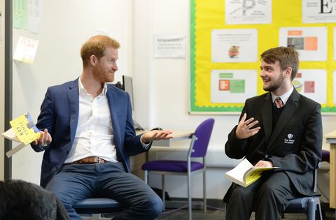 prince harry The Duke Of Sussex Visits Nottingham To Mark World Mental Health Day