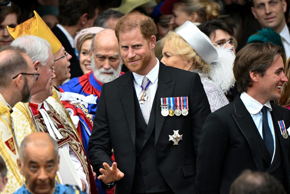 their majesties king charles iii and queen camilla coronation day