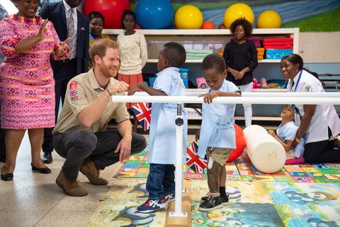 The Duke Of Sussex Visits Angola - Day One