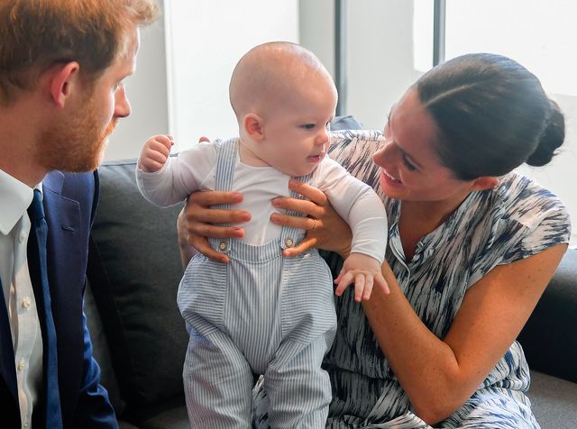 Prince Harry, Archie, and Meghan Markle