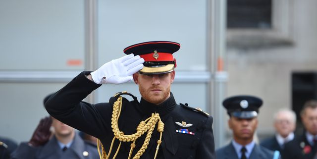 Prince Harry Visits the Field of Remembrance at Westminster Abbey
