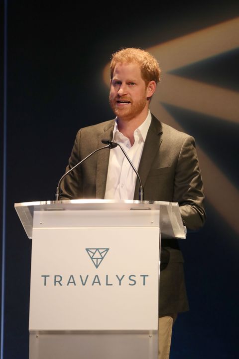 Prince Harry, Duke of Sussex Attends The Travelyst Sustainable Tourism Summit