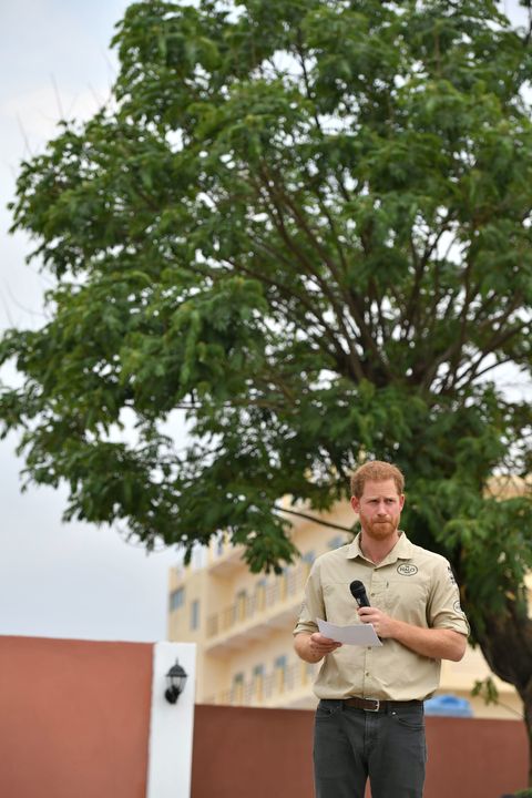 The Duke Of Sussex Visits Angola - Day One
