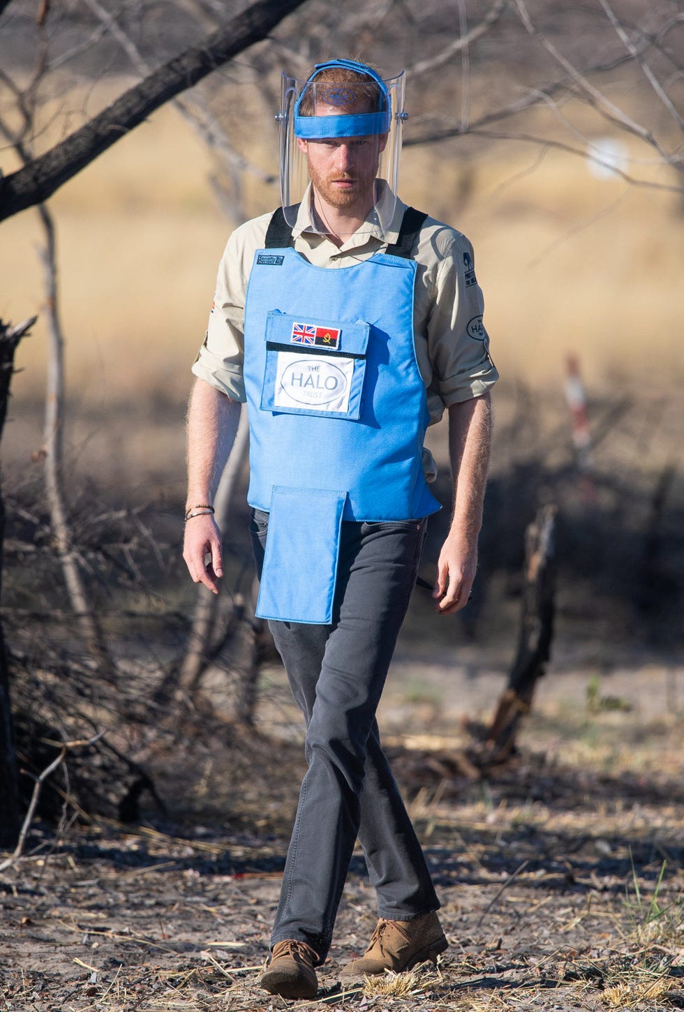 The Duke Of Sussex Visits Angola