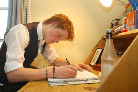 Prince Harry At His Desk