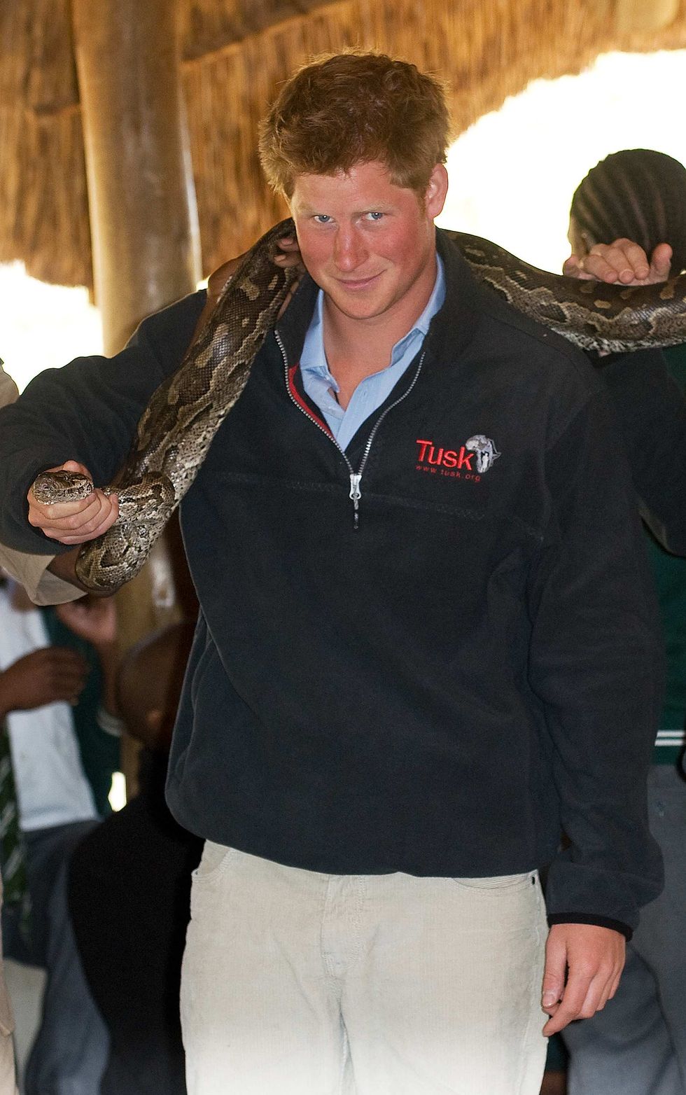 Prince William And Prince Harry Visit Africa - Day 2
