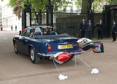 Prince Harry's Jaguar's License Plate